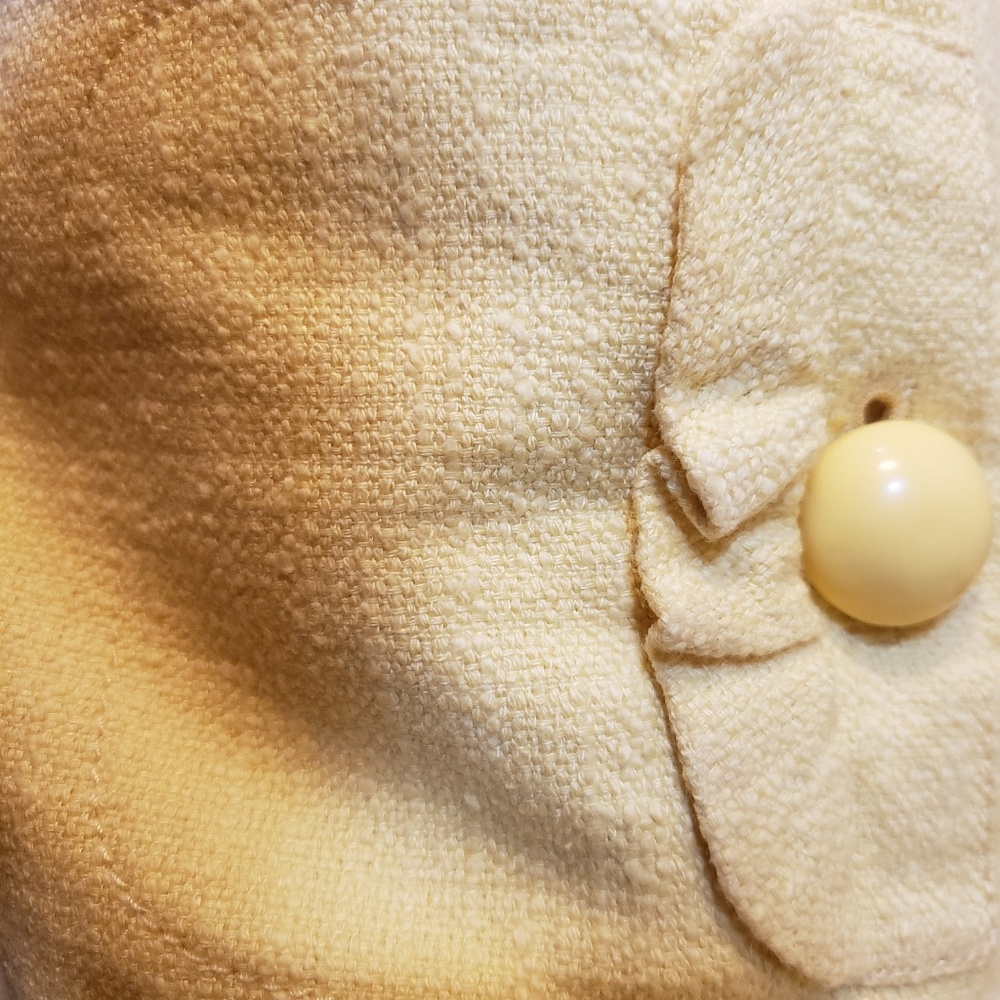 TALBOTS Linen Blend Lemon Meringue Jacket ***FIRM*** - Picture 4 of 8